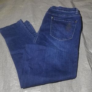 Laura Petites Jeans High Rise Legs Have been shortened Blue Denim Size 10